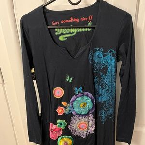 Desigual long sleeve top